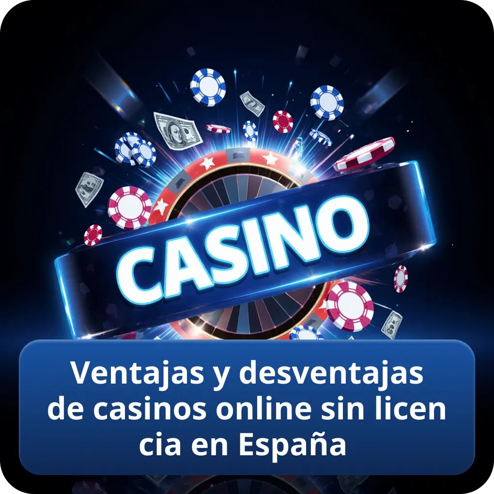 Ventajas y desventajas de casinos online sin licencia en España